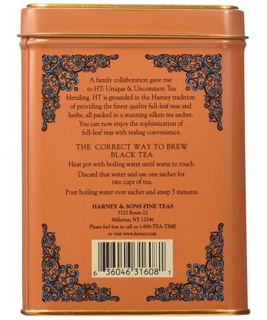Harney & Sons Hot Cinnamon Sunset Tea - 20 Sachets (1.4 oz) | Premium Cinnamon Blend - Buy Online on GoSupps.com