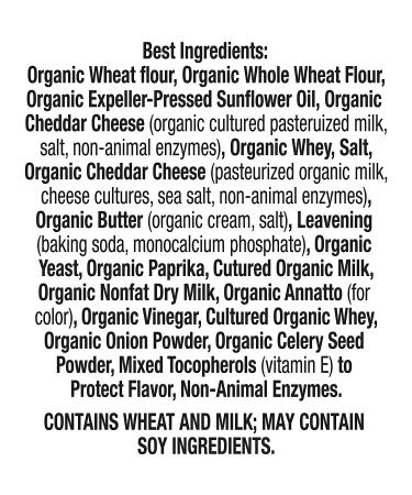 Annie's Organic Extra Cheesy Cheddar Bunnies - 7.5 oz Snack Crackers (Pack of 12) - Buy Online on GoSupps.com