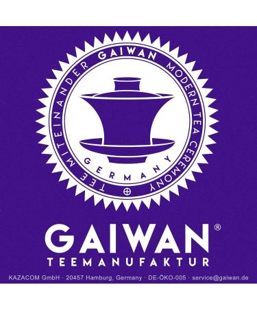 Buy Pai Mu Tan Organic White Tea - 250g Loose Leaves from China | GAIWAN Tea No. 1114 - International Shipping Available - Buy Online on GoSupps.com