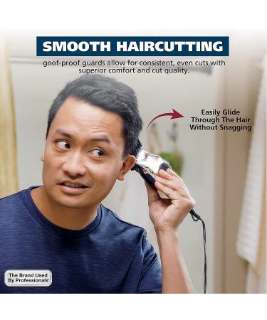 Wahl Clipper Genuine Smooth Cut Guide Comb Set - 12 Guards for Increased Cutting Performance and Convenient Storage - 3291 Black - Buy Online on GoSupps.com