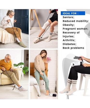 Sockenerachhilfe Trumpetry Aid Support Socks for Hip Surgery Recovery - Comfort & Relief - Buy Online on GoSupps.com