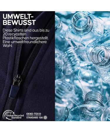 Danish Endurance Women's Long Sleeve Athletic Shirt | Black, Size Large | Gym & Running 1/4 Zip Lightweight Stretch Top - Buy Online on GoSupps.com