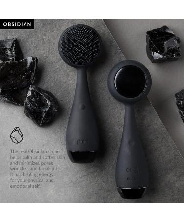 PMD Clean Pro OB: Silicone Brush & Obsidian Gemstone Massager for Clear, Youthful Skin - SonicGlow Vibration - Waterproof - Buy Online on GoSupps.com