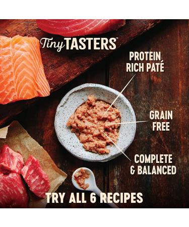 Wellness CORE Tiny Tasters Wet Cat Food - Real Meat, Complete & Balanced, 12 Pack Sea Variety Pack - Flaked, Minced, & Pate Recipes, 1.75 oz Pouches - Buy Online on GoSupps.com