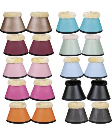 HKM Comfort Premium Bell Boots 9100 Black Warmblood