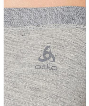 Odlo Women's 100% Merino 200g Functional Underwear Long Pants XL - Grey Melange | Shop Internationally - Buy Online on GoSupps.com