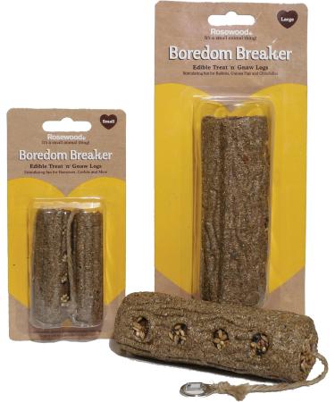 Rosewood Edible Treat 'N' Gnaw Log - Rabbit & Small Animal Treats - Buy Online on GoSupps.com