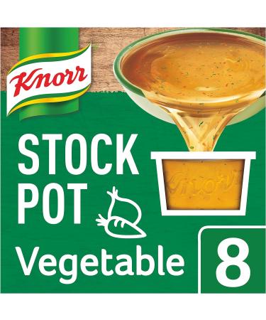 Knorr 8 Vegetable Stock Pot 224g - Pack of 1 | Vegetable Stock 224 g - Buy Online on GoSupps.com