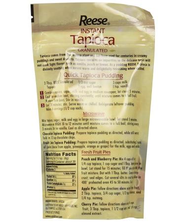 Reese Granulated Tapioca - 8 oz | Premium Cooking & Baking Ingredient - Buy Online on GoSupps.com