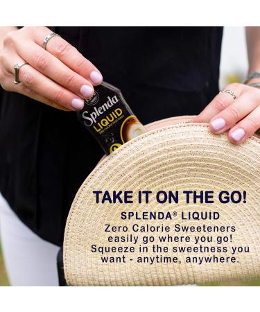 Splenda Liquid Stevia Zero Calorie Sweetener (50 ml Pack of 3) - Buy Online on GoSupps.com