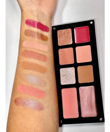 Multi-Effect Makeup Palette | All-In-One Reusable Magnetic Palette with Eyeshadows Lipstick & Blush | Bianca Makeup - Achieve Your Desired Look Every Day - Buy Online on GoSupps.com