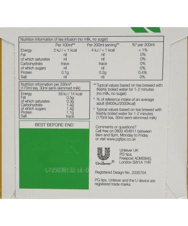 PG Tips Gold: Best Tasting Blend - 80 Tea Bags | Buy Online - Buy Online on GoSupps.com