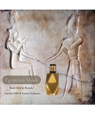 Buy Authentic Egyptian Musk Body Oil | All-Natural Unisex Fragrance - 2 oz | Body Oils by Brenda - Buy Online on GoSupps.com