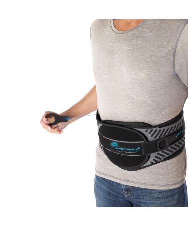 Nu-Form Universal Lower Back Brace - Adjustable LSO Support Belt for Strains Spondylolisthesis & Sciatica Pain Relief - Lumbar Support for Lower Back Pain - International Shipping Available - Buy Online on GoSupps.com