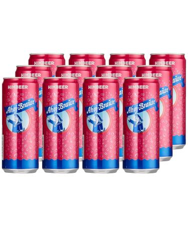 Ahoj-Brause Raspberry - Pack of 12 (12 x 330 ml) | International Shipping | Shop Now! - Buy Online on GoSupps.com