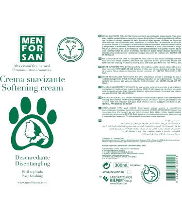 MENFORSAN Detangling Smoothing Cream for Cats - 300ml | Best Cat Grooming Product | Smooth & Tangle-Free Fur - Buy Online on GoSupps.com