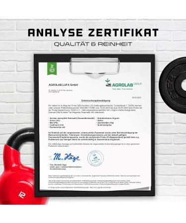 AAKG 500g - Pure L-Arginine Alpha-Ketoglutarate Powder | Optimal Solubility | Vegan | Premium Quality | German Elite Nutrition - Buy Online on GoSupps.com