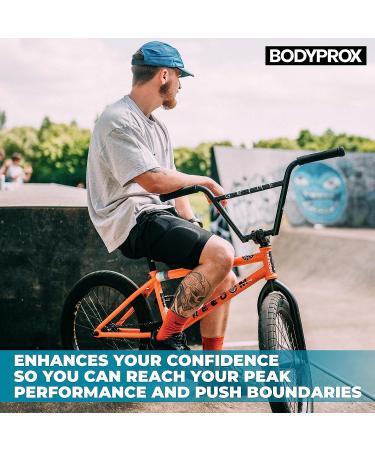 Bodyprox Padded Shorts for Snowboard, Skate, and Ski - Medium Size | 3D Protection for Hip, Butt, and Tailbone - Buy Online on GoSupps.com