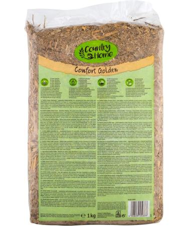 Vitakraft Comfort Golden Natural Straw for Rodents - Biodegradable & Heat-Insulated Bedding (1kg) - International Shipping Available - Buy Online on GoSupps.com