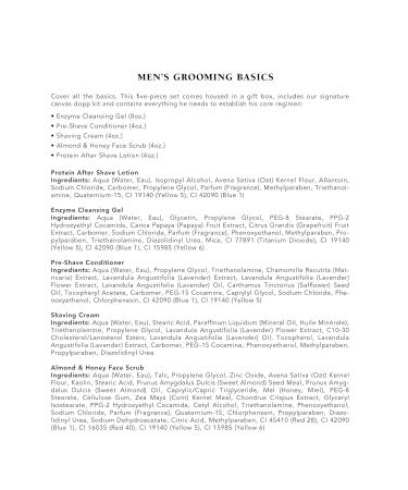 Shop Mario Badescu Men's Grooming Basics 5-Piece Kit | Skin Care Gift Set with Pre Shave Conditioner Shaving Cream Face Scrub After Shave Lotion & Cleansing Gel - International Shipping Available - Buy Online on GoSupps.com
