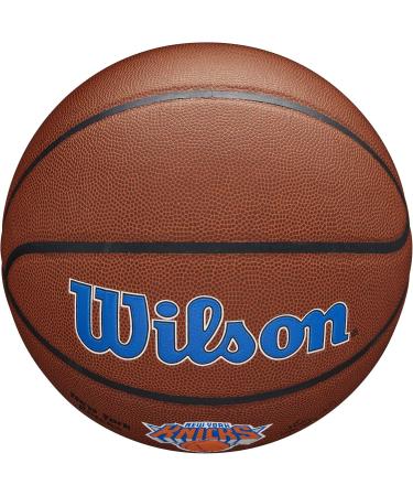 Wilson NBA New York Knicks Autograph Mini Basketball - Official Team Merchandise - Buy Online on GoSupps.com