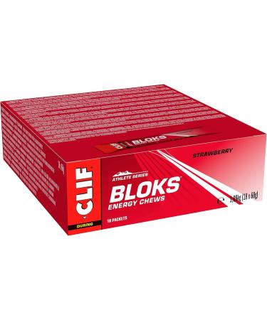 Clif Bloks Sports Supplements Strawberry 60g - Buy Online on GoSupps.com