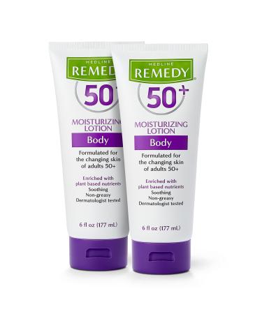 Medline Remedy 50+ Daily Moisturizing Body Lotion 6 oz Tube (2 Pack) 6 oz | 2 Pack