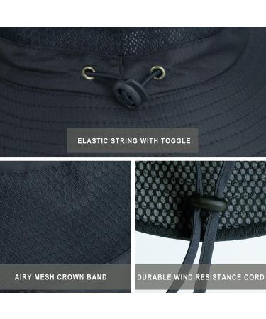 Koreshion Wide Brim Sun Hat with UPF 50+ Protection - Deep Gray - Buy Online on GoSupps.com