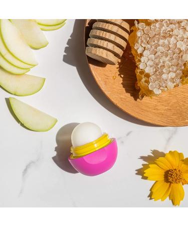 EOS Visibly Soft Lip Balm Sphere - Honey Apple Flavor 0.25 oz | Moisture & Hydration - Buy Online on GoSupps.com