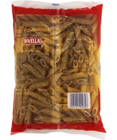 Divella - Penne Zitoni 30 Pasta di Semola di Grano Duro 500 g - Buy Online on GoSupps.com