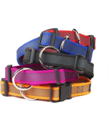 JULIUS-K9 220CG Adjustable Collar - Color & Gray 20mm Width Fits 27-42 cm - Black-Grey Perfect for International Shipping - Buy Online on GoSupps.com