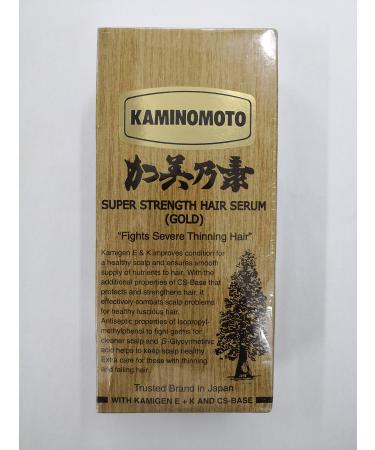 New KAMINOMOTO Super Strength Hair Tonic SERUM Gold 150ML Japan Bestselling Hair Loss - Buy Online on GoSupps.com