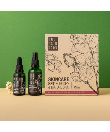 Pure Skin FOOD PSF-2102-50-1203 Organic skincare kit for dry and mature skin - Buy Online on GoSupps.com