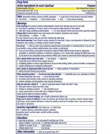 Vicks NyQuil Cough Cold & Flu Nighttime Relief - 24 LiquiCaps | Pharmacist Recommended Sore Throat, Fever, and Congestion Relief - Buy Online on GoSupps.com