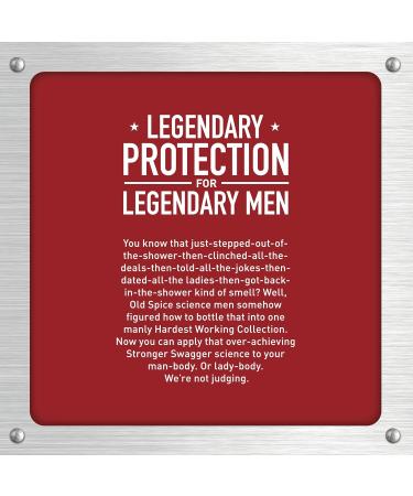 Old Spice Hardest Working Collection Sweat Defense Anti-Perspirant & Deodorant - Stronger Swagger 2.6 oz | International Shipping Available - Buy Online on GoSupps.com