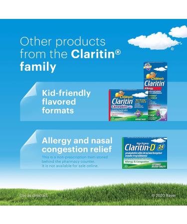 Claritin 24 Hour Non-Drowsy Allergy Tablets 10mg - 30 Count Pack - Buy Online on GoSupps.com