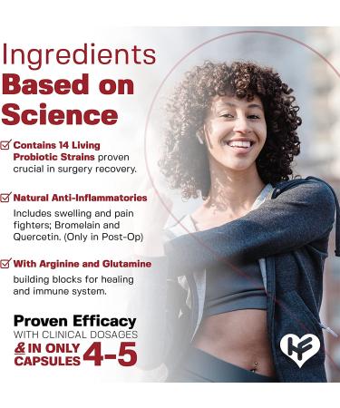 Pre & Post Surgery Recovery Supplement - Wound Care & Postpartum - C Section & Tummy Tuck Supplies - Abdominal Binder for BBL - Fast Healing Formula - Buy Online on GoSupps.com