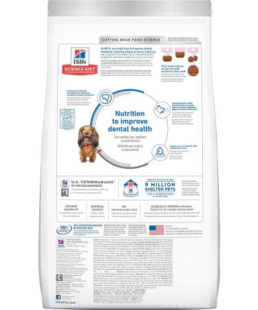 Hill's Science Diet Adult Oral Care Chicken Rice & Barley Recipe Dry Dog Food for dental health 15 lb Bag & Adult Small & Mini Chicken & Brown Rice Recipe Dry Dog Food 15.5 lb bag 6.8 kg (Pack of 1) Dry Dog Food+Dry Dog Food 15.5 lb bag - Buy Online on GoSupps.com