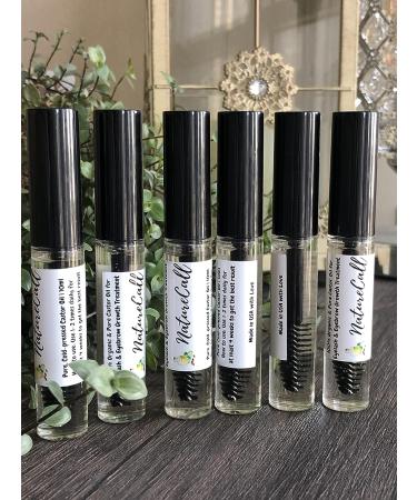 NatureCall Organic Castor Oil Eyelash Serum - 10ml Mascara Tube for Eyelash, Eyebrow Growth & Hair Treatment - Buy Online on GoSupps.com
