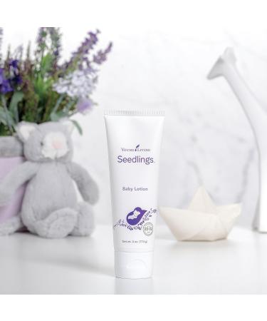 Young Living Seedlings Baby Lotion 4 oz | Hypoallergenic Skincare for Delicate Infant Skin | Gentle & Soothing Hydration - Buy Online on GoSupps.com