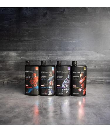 Every Man Jack Marvel Collectors Box - Body Wash Gift Set for Men | Clean Ingredients & Unique Scents - Buy Online on GoSupps.com