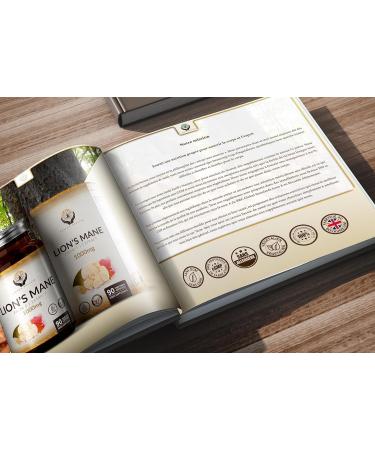 EN Lions Mane 1000mg Per Serving - 90 Capsules 5:1 Extract | Lions Mane Supplement | Non-GMO & Gluten Free | Made in the UK in ISO Licensed Facilities - Buy Online on GoSupps.com