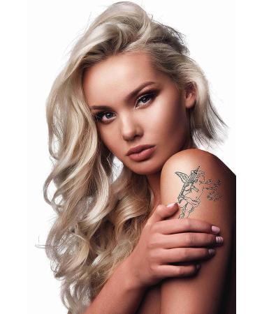 Dopetattoo 6 Sheets Temporary Tattoos - Cupid Angel Cherub Baby Cartoon Designs - Neck Arm Chest - 3.7 Inch - Buy Online on GoSupps.com