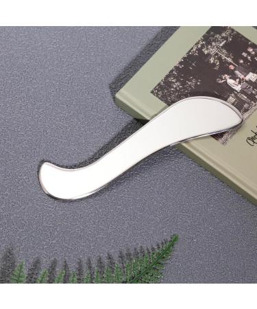 NCCYOOT gua sha tool gua sha stainless steel iastm tool Gussha massage tool muscle scraping tool for Soft Tissue Therapy and Reduce Arms Back Legs Neck Shoulder Muscle Pain(ms) S shape - Buy Online on GoSupps.com
