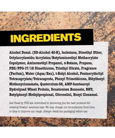 Tigi Bedhead Hard Head Hairspray (6 Pack) 13 Fl Oz (Pack of 1) - Buy Online on GoSupps.com