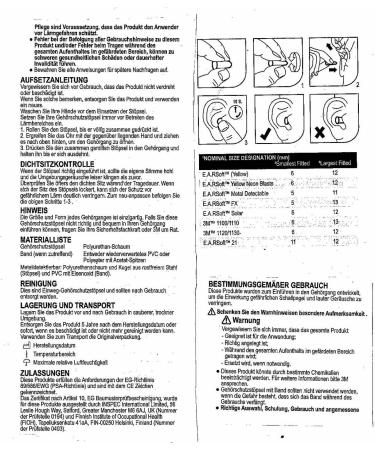 Buy EAR Soft Yellow Neon Earplugs - 50 Pairs SNR 36dB Ultimate Hearing Protection - Buy Online on GoSupps.com