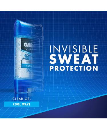 Gillette Endurance Antiperspirant / Deodorant Cool Wave Clear Gel 3.8 Ounce (Pack of 2) Packaging may Vary Cool Wave 3.8 Ounce (Pack of 2) - Buy Online on GoSupps.com