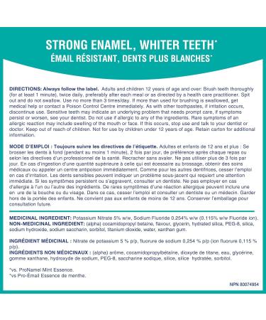 Pronamel Intensive Enamel Repair Toothpaste for Daily Enamel Repair Extra Fresh 75mL (Packaging May Vary) - Buy Online on GoSupps.com