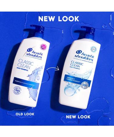 Head & Shoulders Classic Clean Shampoo 835ML White and Blue 1 835 ml (Pack of 1) - Buy Online on GoSupps.com