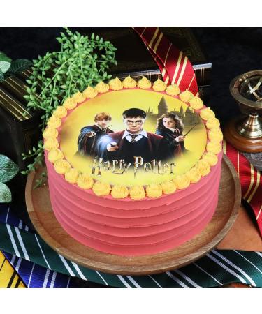 PME Harry Potter Small Sugar Sheet Cake Topper - Magical Decoration for Your Celebration - Buy Online on GoSupps.com